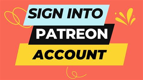 patrein|patreon login uk.